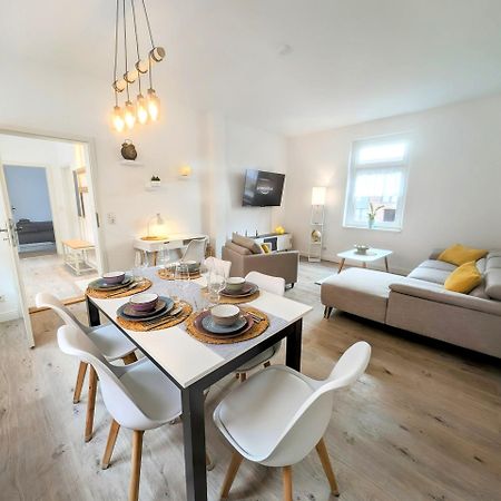 Casa Apartment Modern Vintage Flexibilitaet Pur- Perfektes Apartment Fuer Familien Und Geschaeftsreisende 5 Schlafplaetze, Vollausstattung, Amazon Prime & Parkplatz Inklusive มัคเดอบวร์ก ภายนอก รูปภาพ