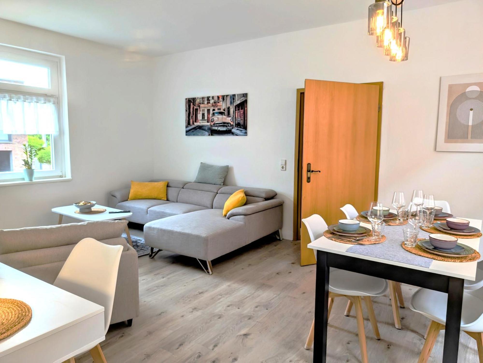 Casa Apartment Modern Vintage Flexibilitaet Pur- Perfektes Apartment Fuer Familien Und Geschaeftsreisende 5 Schlafplaetze, Vollausstattung, Amazon Prime & Parkplatz Inklusive มัคเดอบวร์ก ภายนอก รูปภาพ